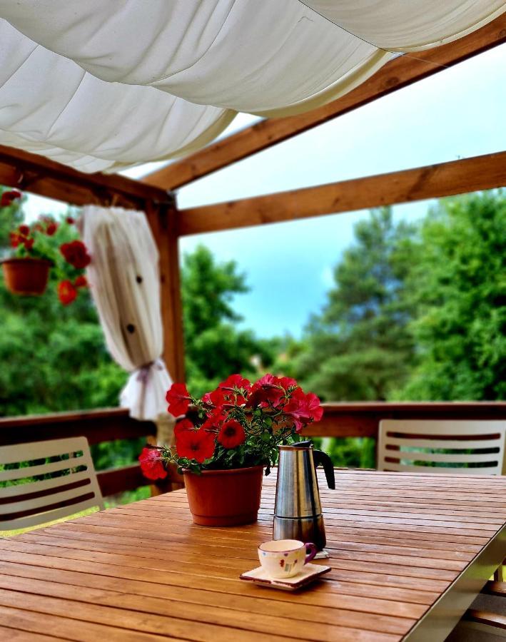 Trasa S7 W 2H Z Warszawy I Gdanska, Jadamowo Holidaymazury, Jacuzzi, Jezioro Olsztynek Ngoại thất bức ảnh